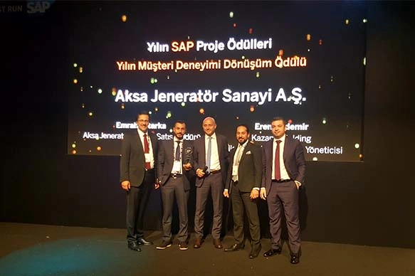 Aksa Jeneratör’e Yılın Müşteri Deneyimi Dönüşümü Ödülü