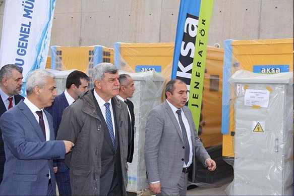Aksa’dan Kocaeli Büyükşehir Belediyesi İSU Genel Müdürlüğü’ne 8 megavatlık jeneratör